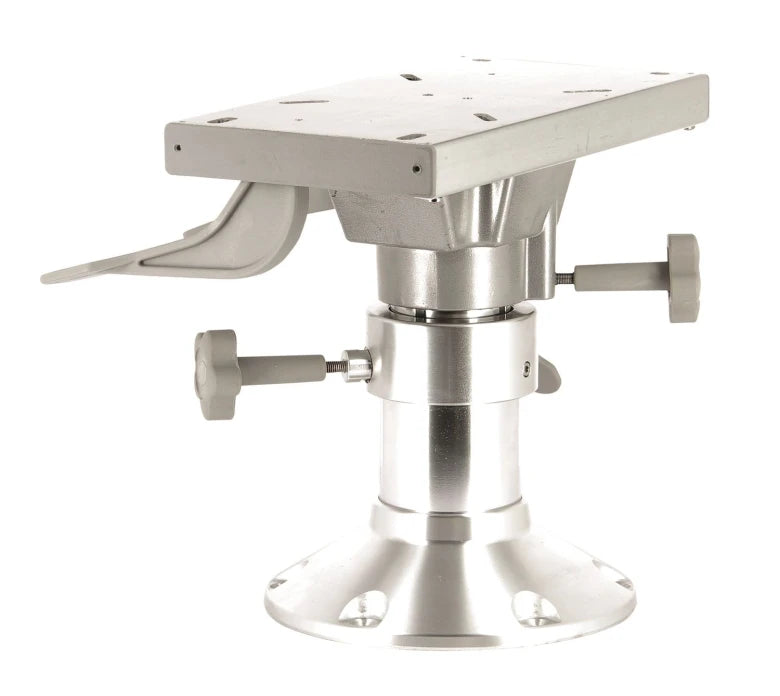 VETUS Manually adjustable seat pedestal with slide, height 30 - 40 cm PCMS3040