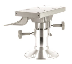 VETUS Manually adjustable seat pedestal with slide, height 30 - 40 cm PCMS3040