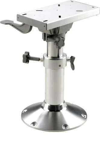 VETUS Manually adjustable seat pedestal with slide, height 35 - 47 cm PCMS3547