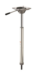 VETUS Quick positioning series 'gas rise' pedestal leg with swivel, threaded connection to base, height 57 - 74 cm PCQG5774T