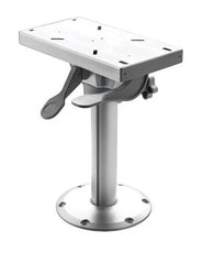 VETUS Removable fixed height seat pedestal with slide, height 38 cm PCRS38