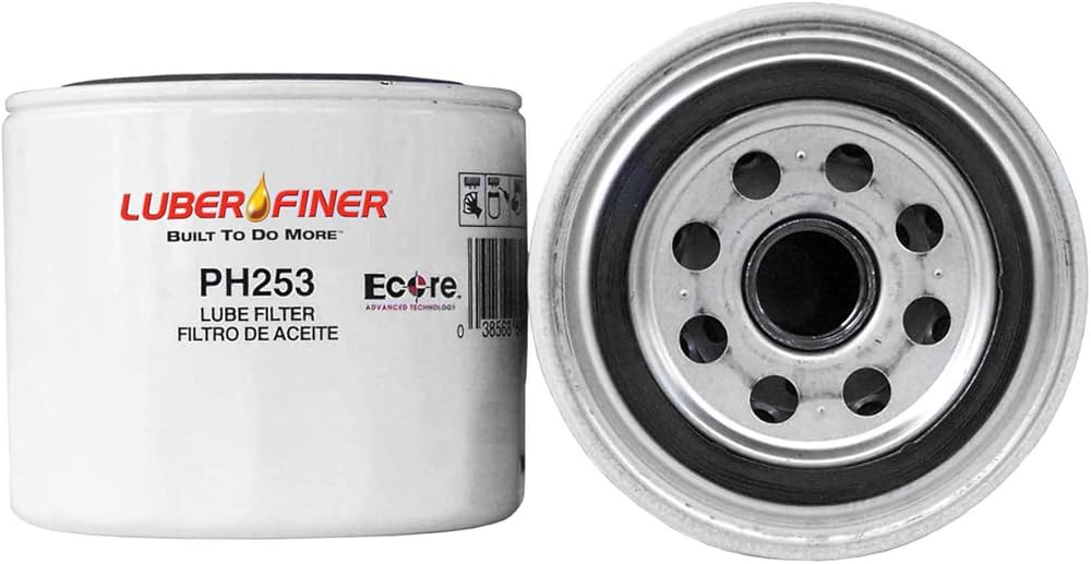 PH253 Luber-Finer Engine Oil Filter, Spin-On