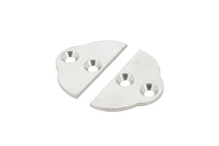 VETUS Set of 2 stainless steel end pieces for rubbing strake type POLY4S  POLYSE