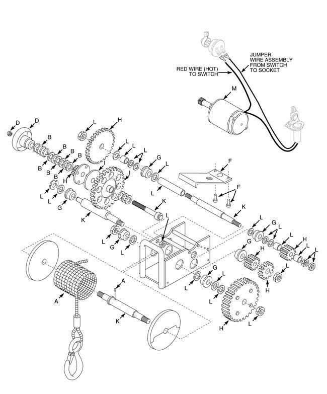 Powerwinch 120T Gear Kit (I) 912