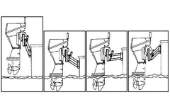 O/B Bracket Alum.Adj.15HP