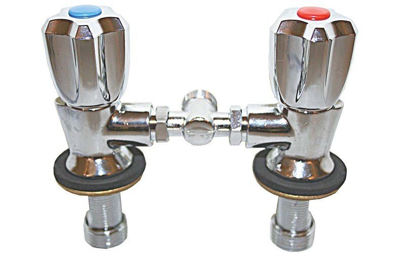 Twin Tap Mixer Only