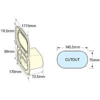 Transom ShowerSet Compact