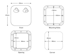 Hatch -Dlx & Lock 375x370 Wht