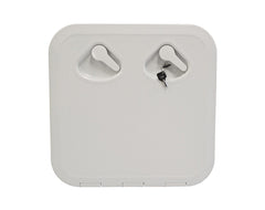 Hatch -Dlx & Lock 375x370 Wht