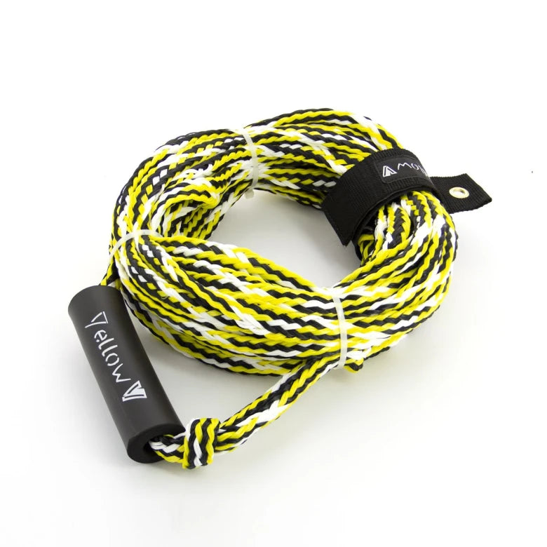 VETUS Tow rope for iFuntubes with floater for 4 persons - black / yellow / white YVTOWRO4