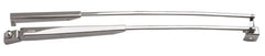 VETUS Stainless steel AISI 316 pantograph wiper arm, L= 401 - 486 mm SHDA400