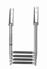 VETUS Telescopic stainless steel (AISI 316) boarding ladder with 4 steps, extended length 1165 mm SLT4A