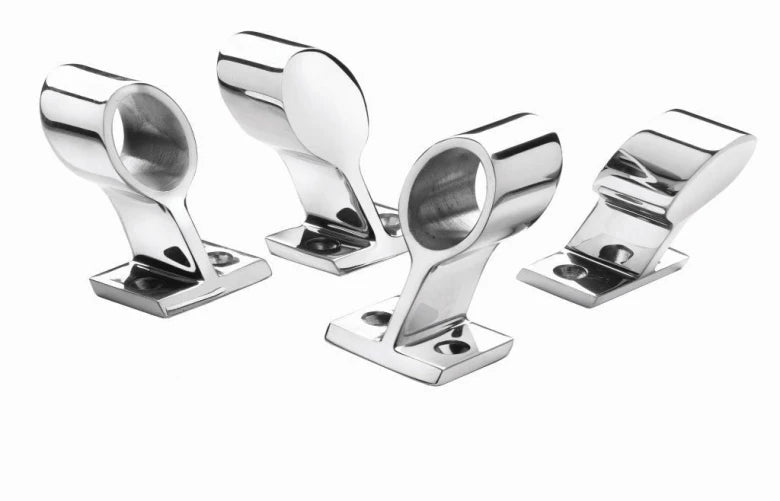 VETUS Stainless steel (AISI 316) rear support for railing tube Ø 20 mm  STEUN20A