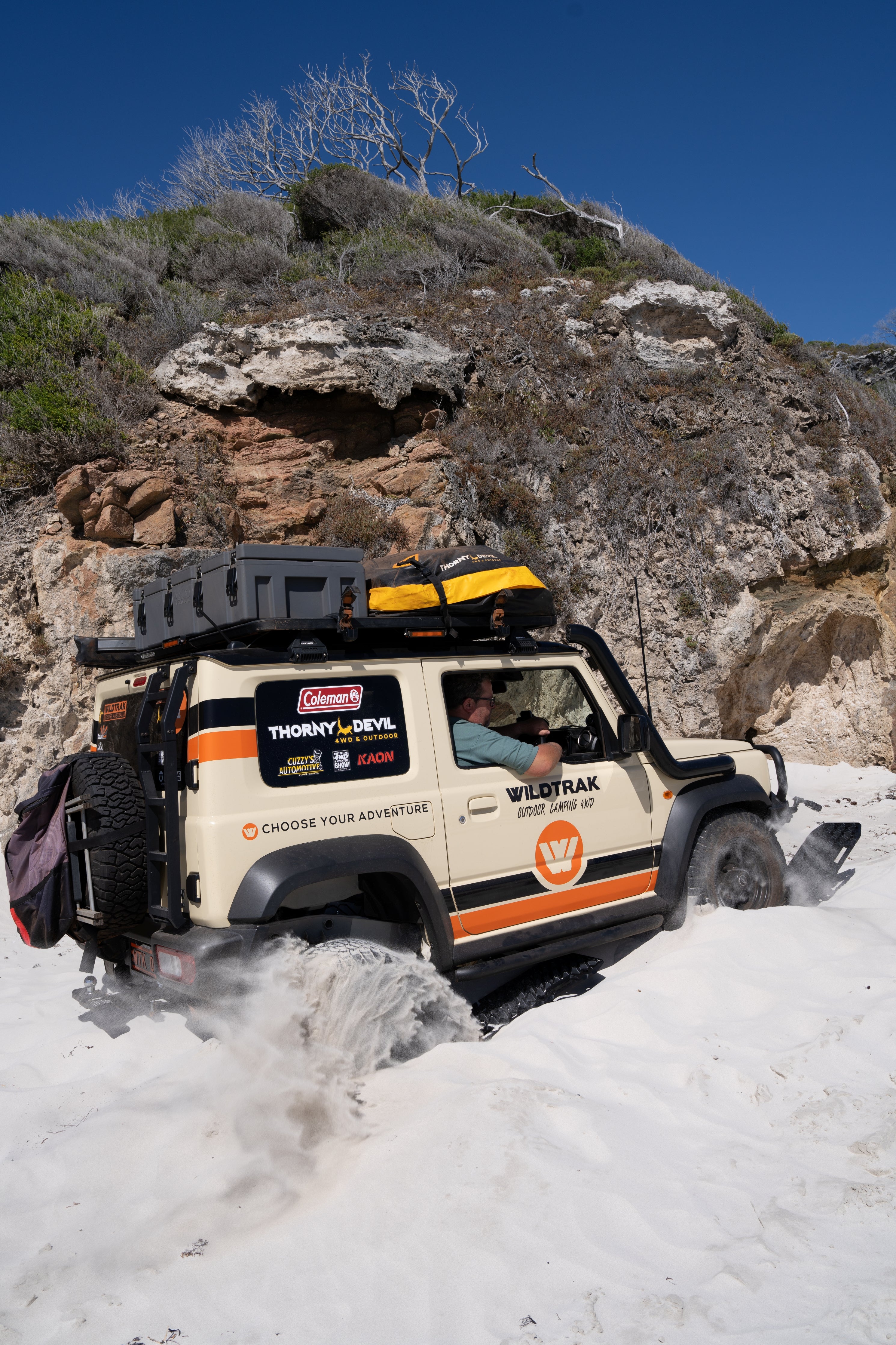 Flex Recovery Tracks Heavy Duty 10,000KG UV-Stabilised, Straps 33x103cm