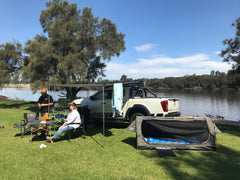 Thorny Devil™ Frontier 600D Deluxe Side Rear Awning 2.0Mx2.5M Suits rear Awning Dual Cabs and Smaller Vehicles.