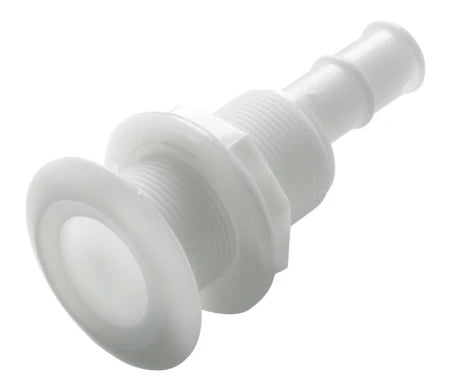 VETUS Thru-hull, Delrin, for hose Ø 38 mm (1 1/2") THRH38