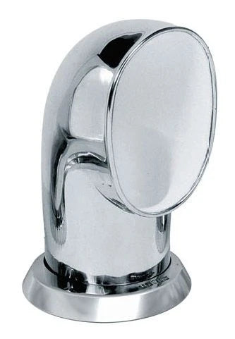 VETUS Cowl ventilator Ø 100 mm ID, type Tom, Stainless Steel AISI 316, with white interior (incl. ring and nut) TOM316WR