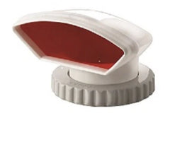 VETUS Cowl ventilator type Tramon, silicone with red interior, Ø 75 mm (incl. synthetic deck ring and nut) TRAMON
