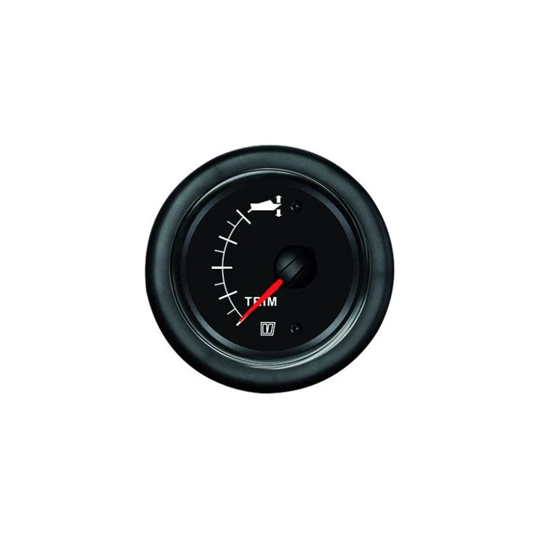 VETUS Trim meter for Z-drive, 12/24 V, black TRIMB