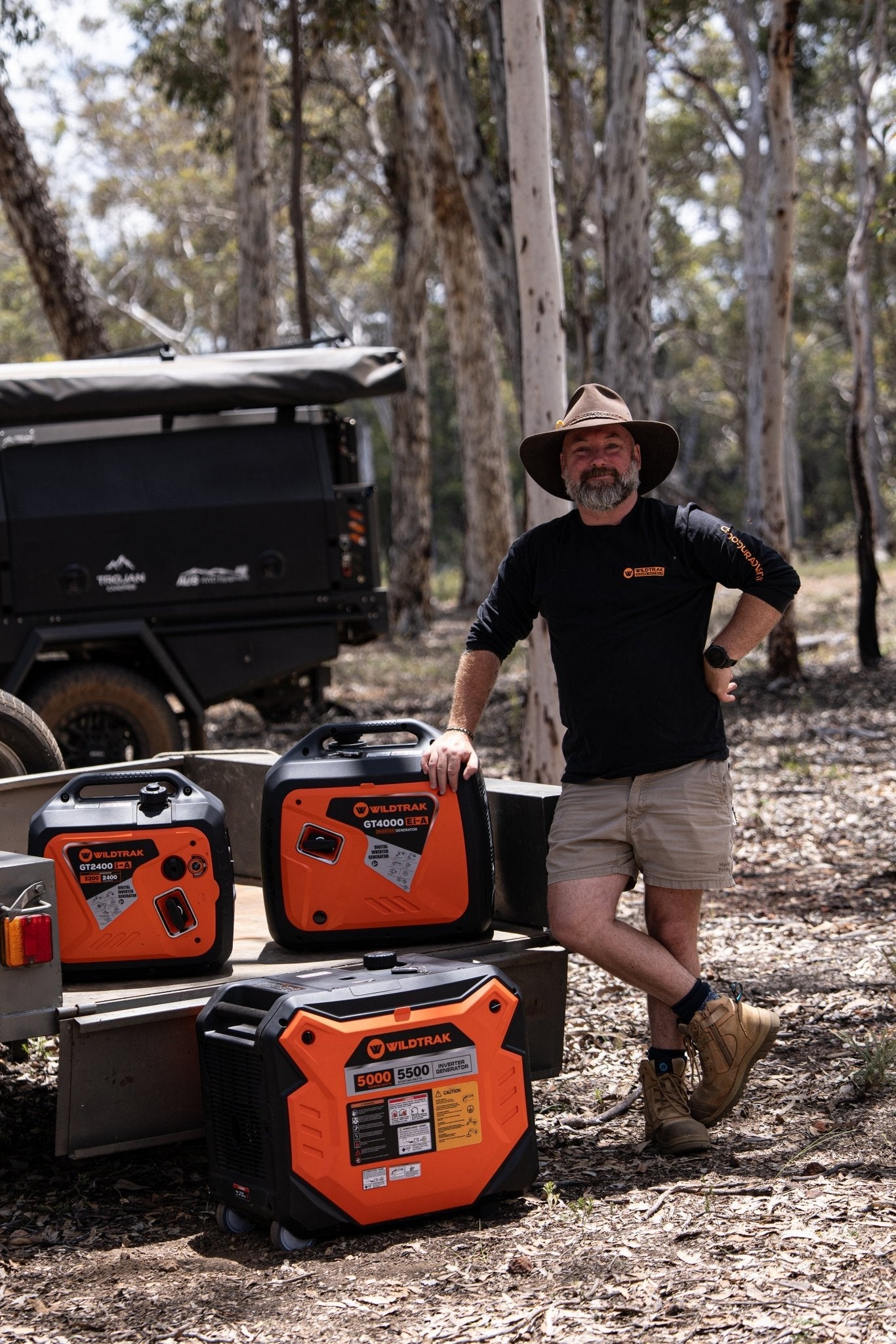 Wildtrak GT5500E i-A Pro Silent Inverter Generator | 5.5 KW |5500w with Remote