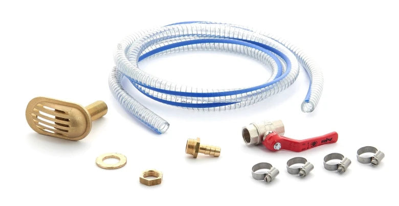 VETUS Water strainer installation kit, type 330, bronze (without strainer), hose connection Ø 13 mm, G 1/2"    BKIT33013