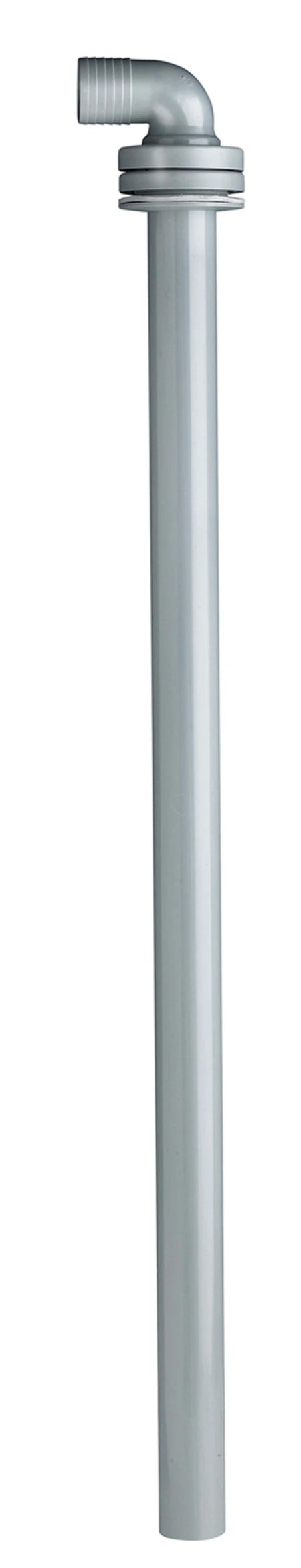 VETUS Extraction pipe, L= 780 mm, hose nipple Ø 38 mm, right angle WTS78038B