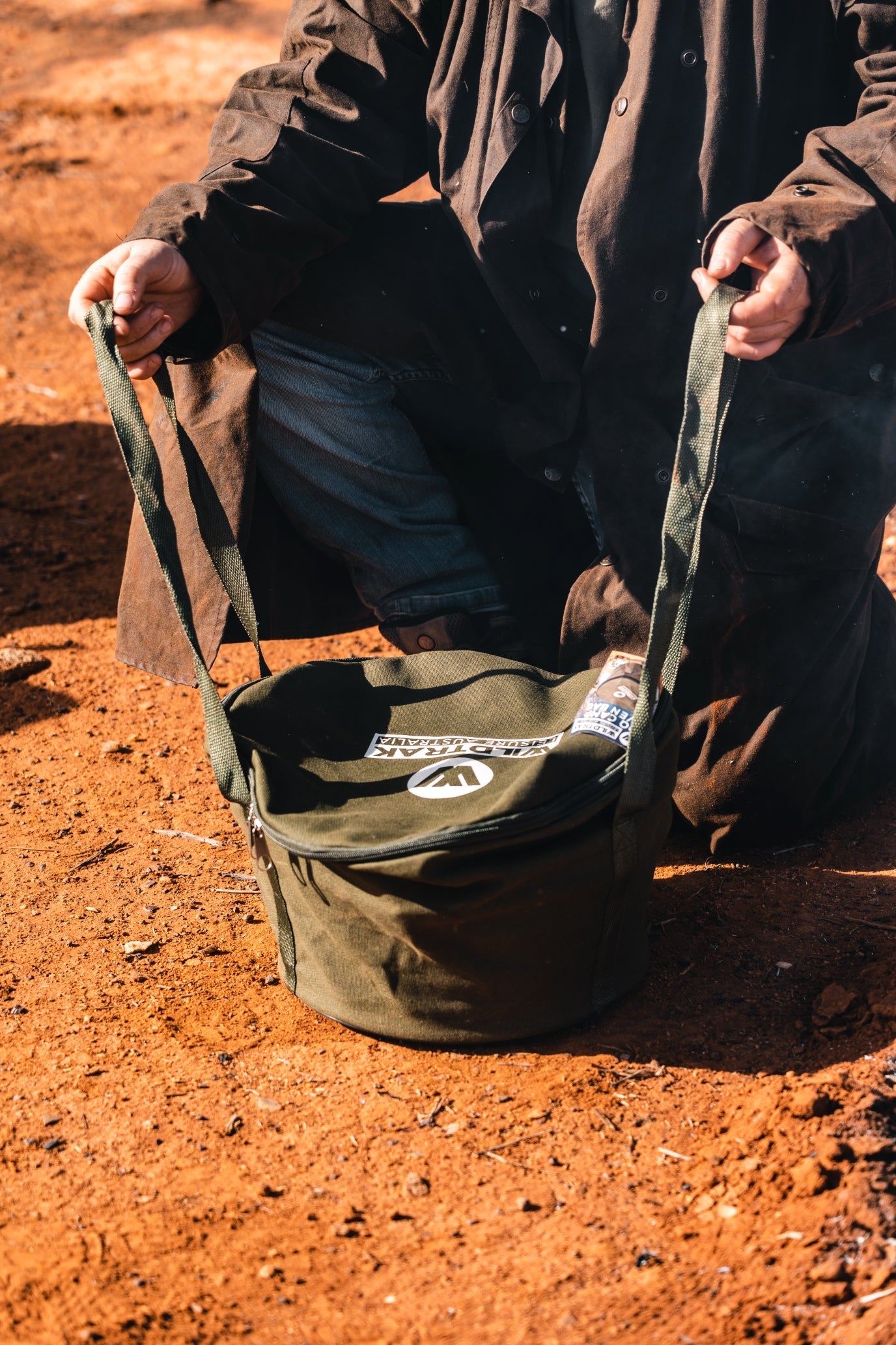 12 QUART CANVAS CAMP OVEN BAG