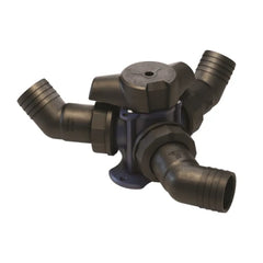 VETUS Plastic three-way valve, without hose connections Y3V