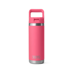 YETI Rambler 18 oz C Straw Bottle Tropical Pink