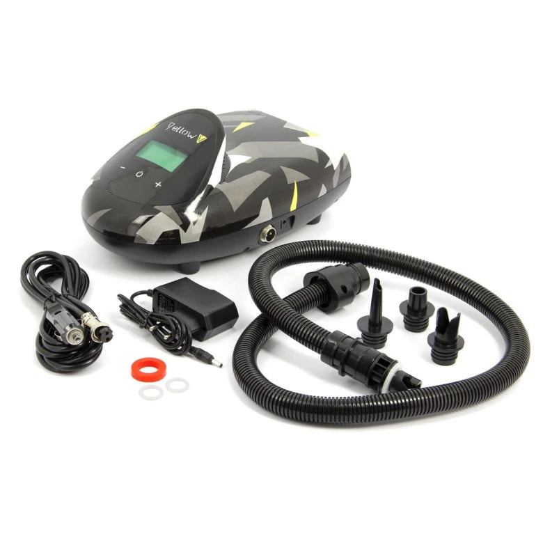 VETUS Electric pump for SUP/Boat/Kayak, works on both the 12V car socket as well as on the 15000mAh battery YVPUMP02E