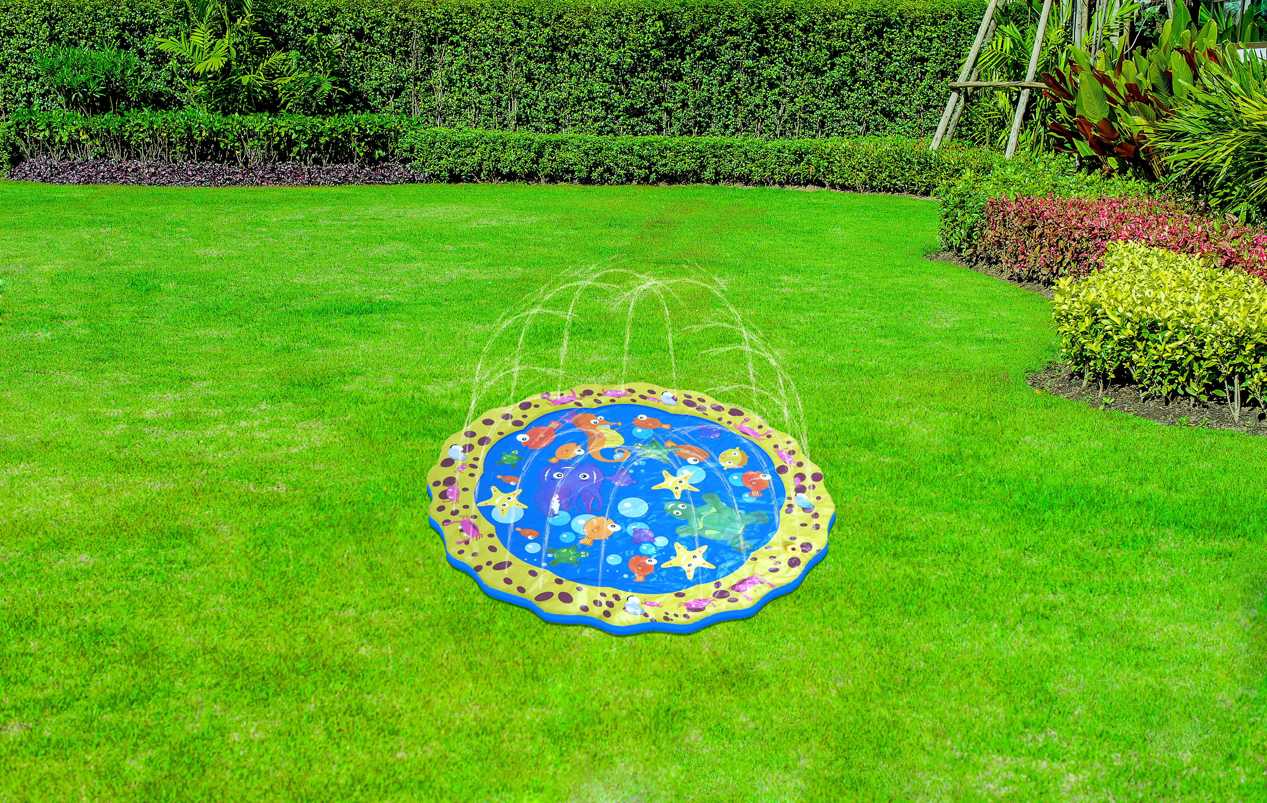 SPRINKLER MAT 105CM SEA THEME