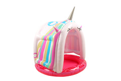 UNICORN POOL WITH CANOPY 110CM