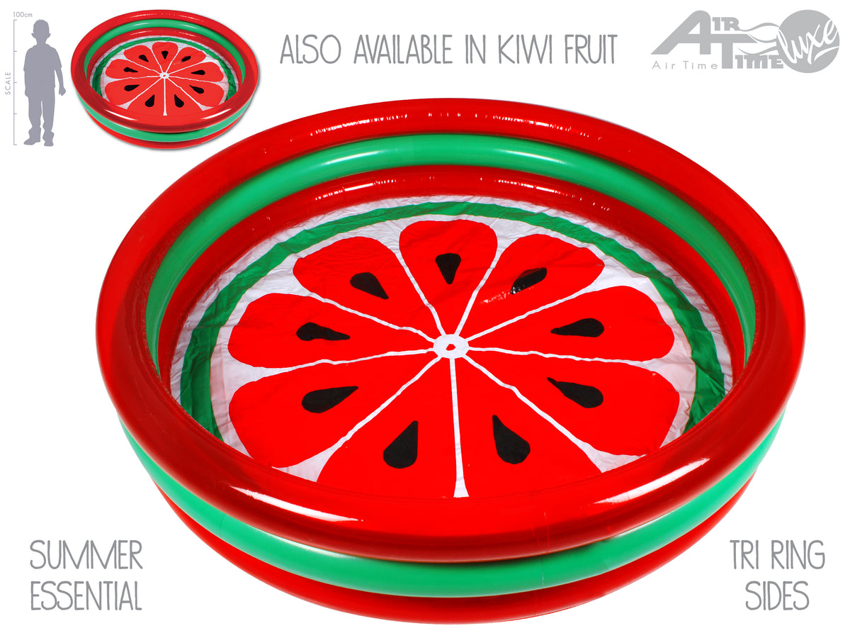 WATERMELON 3 RING POOL 155CM 155 X 25CM