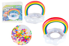 SWIM TUBE 85CM RAINBOW 85CM