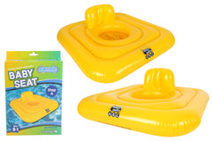 AirTime™ Inflatable Baby Seat Float STEP A (0-1yrs) Back Support, Australian Standards, Safely Introduce Baby to Water