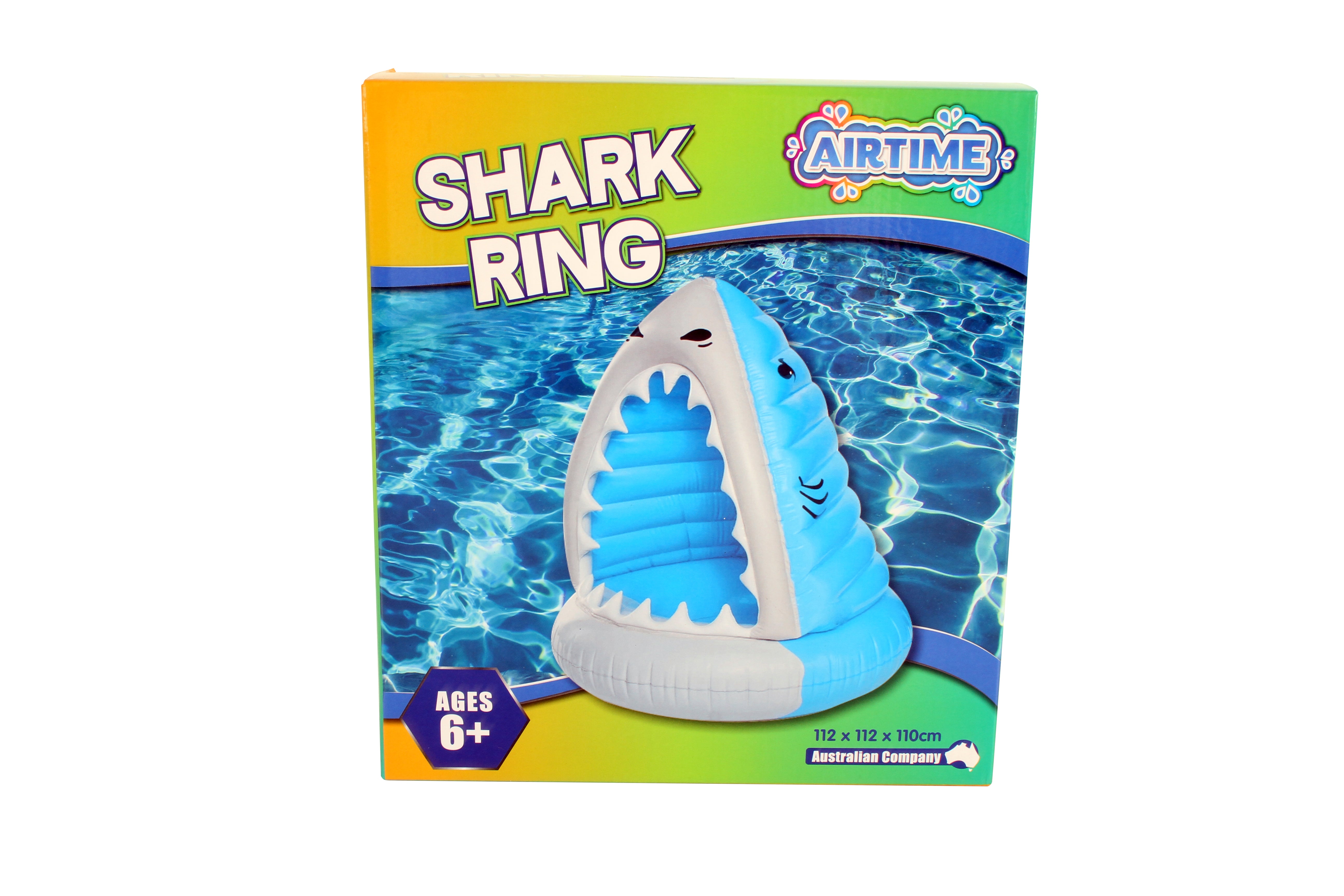 SHARK SWIM RING 112CM