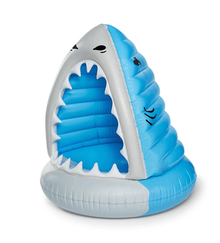 AirTime™ Extra Large Inflatable Shark Mouth Swim Ring 112cm Age6+