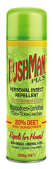 Bushman Plus Aerosol 20% Deet with Sunscreen