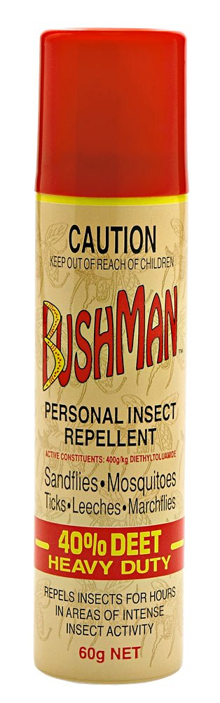 Bushman Ultra Aerosol 40% Deet 60g
