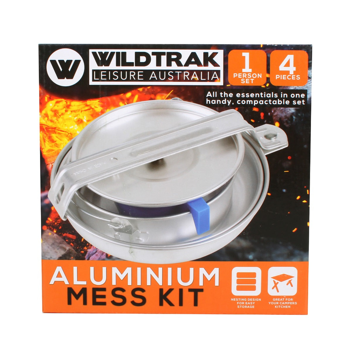 1 PERSON ALUMINIUM MESS KIT