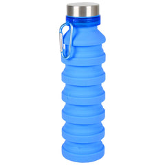 550ML EXPANDA SILICON WATER BOTTLE WITH CARABINER