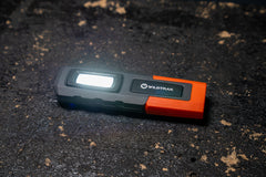 Wildtrak™ Handheld Work Light, Rechargeable, Duel Lighting Modes, 180 Swivel, Magnetic Base, USB-C Fast Charge, Water & Shock Proof