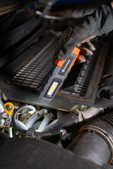 Handheld Work Light, Magnetic Base, Rechargeable, Duel Lighting Modes, 180 Swivel, USB-C Fast Charge, Water & Shock Proof