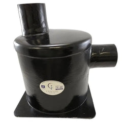 Vernalift Muffler 5 inch Side-Inlet/5 inch Top-Outlet