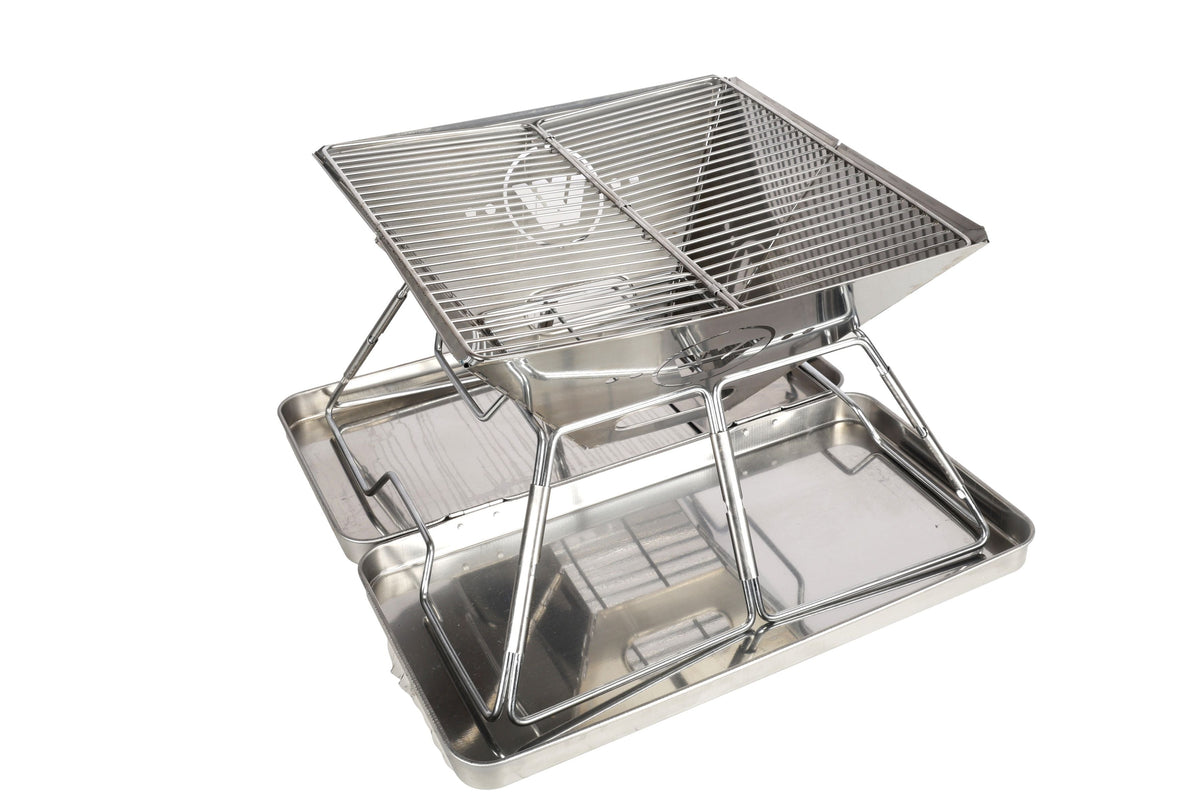 FRONTIER 360 STAINLESS STEEL FOLDING BBQ