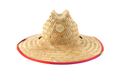 Surfer Wide Brim Beach Hat Rainbow 47x43cm