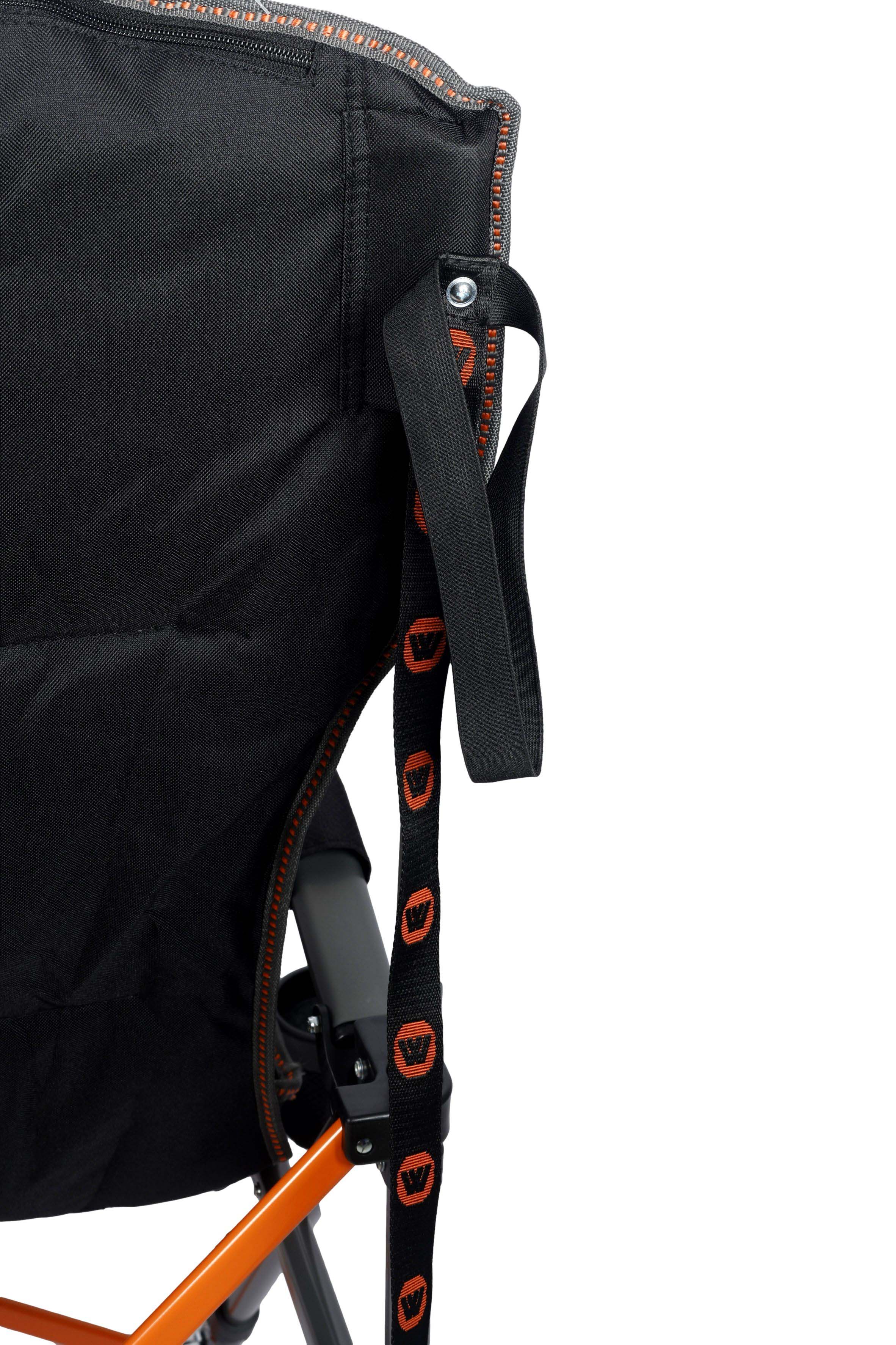 Lightweight folding camp chair for travel