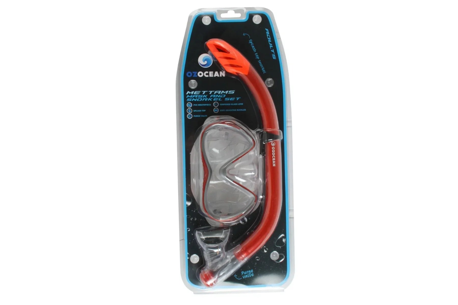 MASK SNORKEL SET - METTAMS ADULT