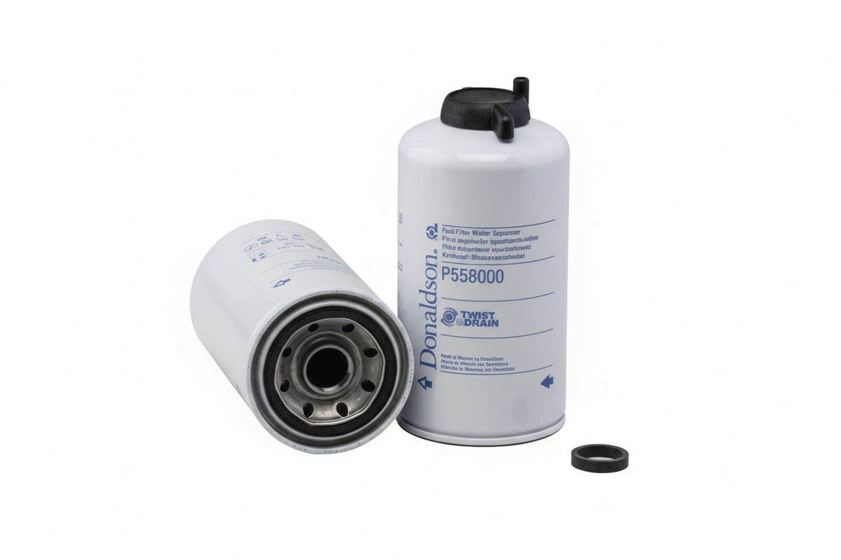 P558000 Donaldson Fuel filter, water separator spin-on twist & drain