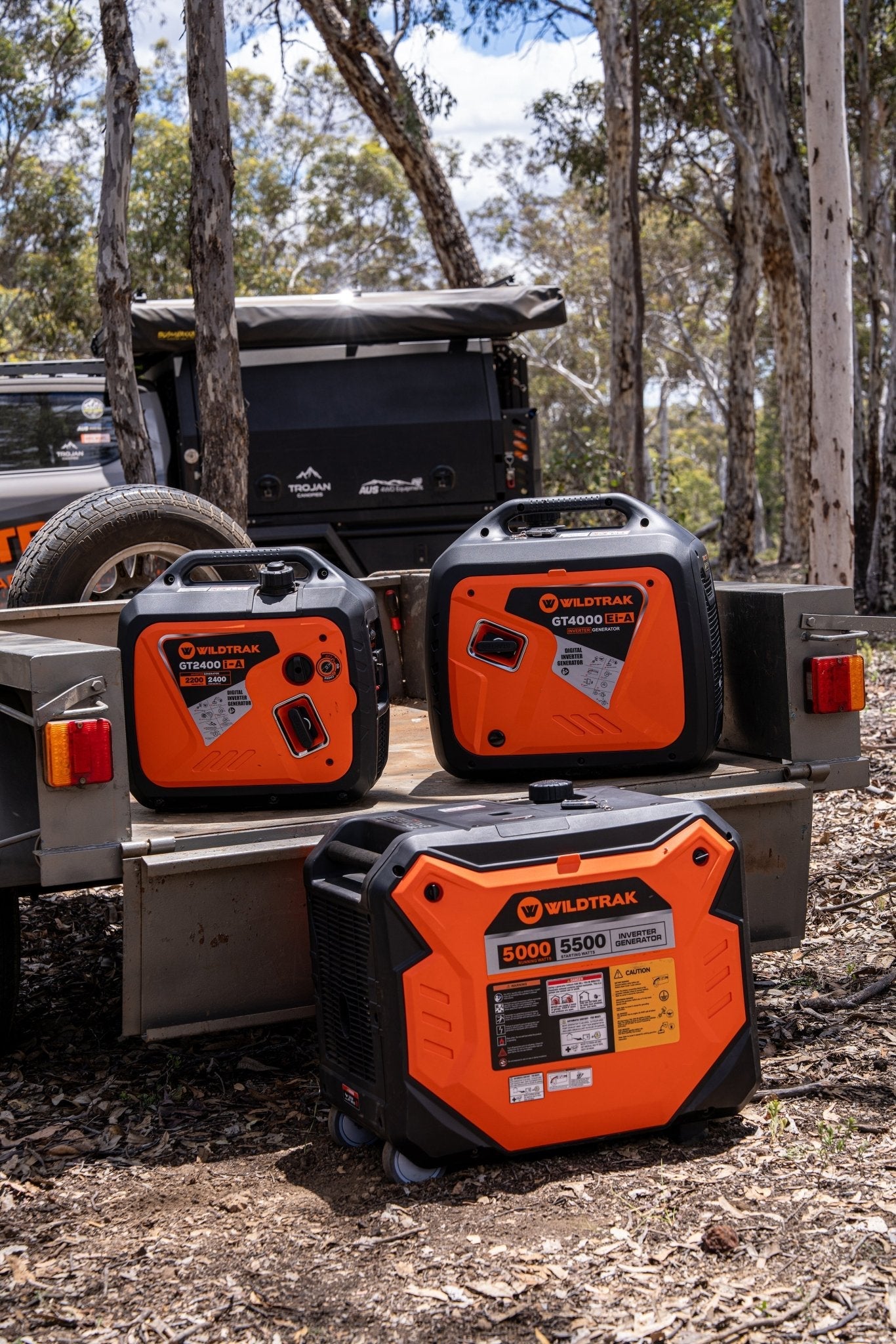 Wildtrak GT4000 Ei-A Pro Silent Inverter Generator | 4.0kW |4000w |Power Station with Remote